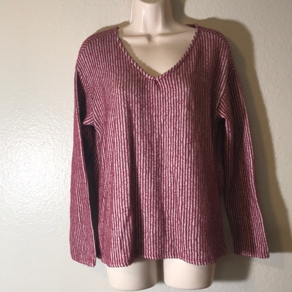 Hummingbird Sweaters - Hummingbird striped back knit sweater